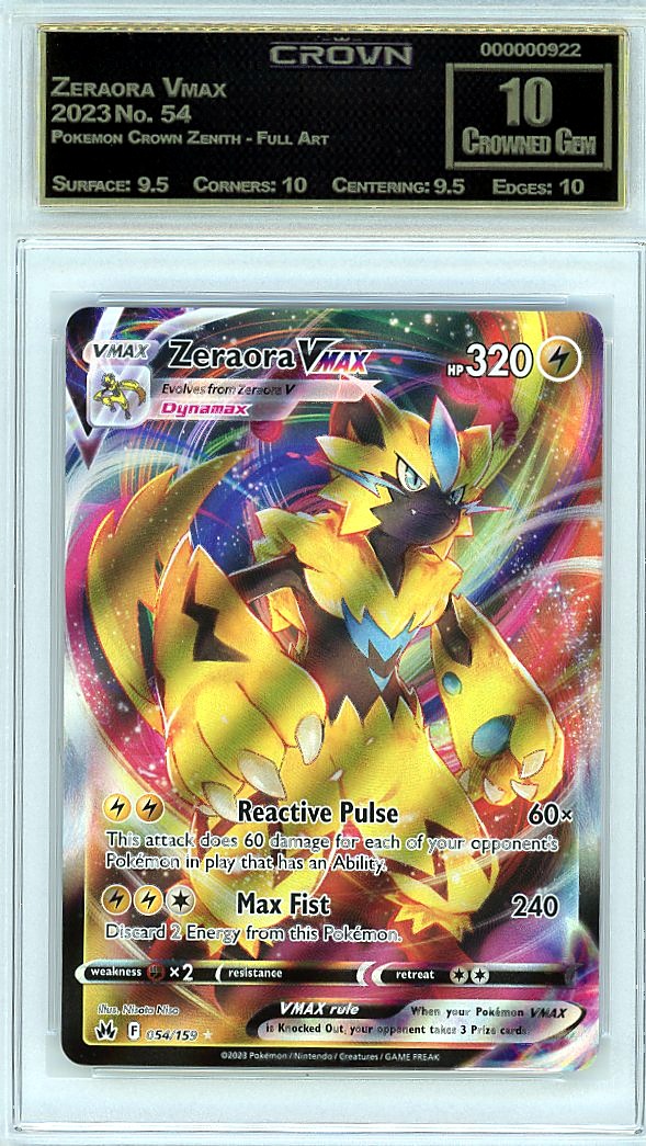 Zeraora Vmax