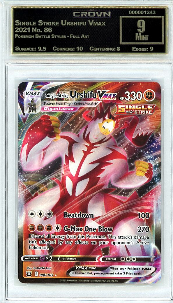 Single Strike Urshifu Vmax