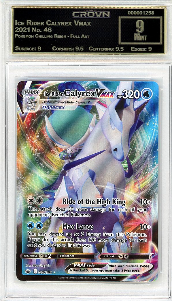 Ice Rider Calyrex Vmax