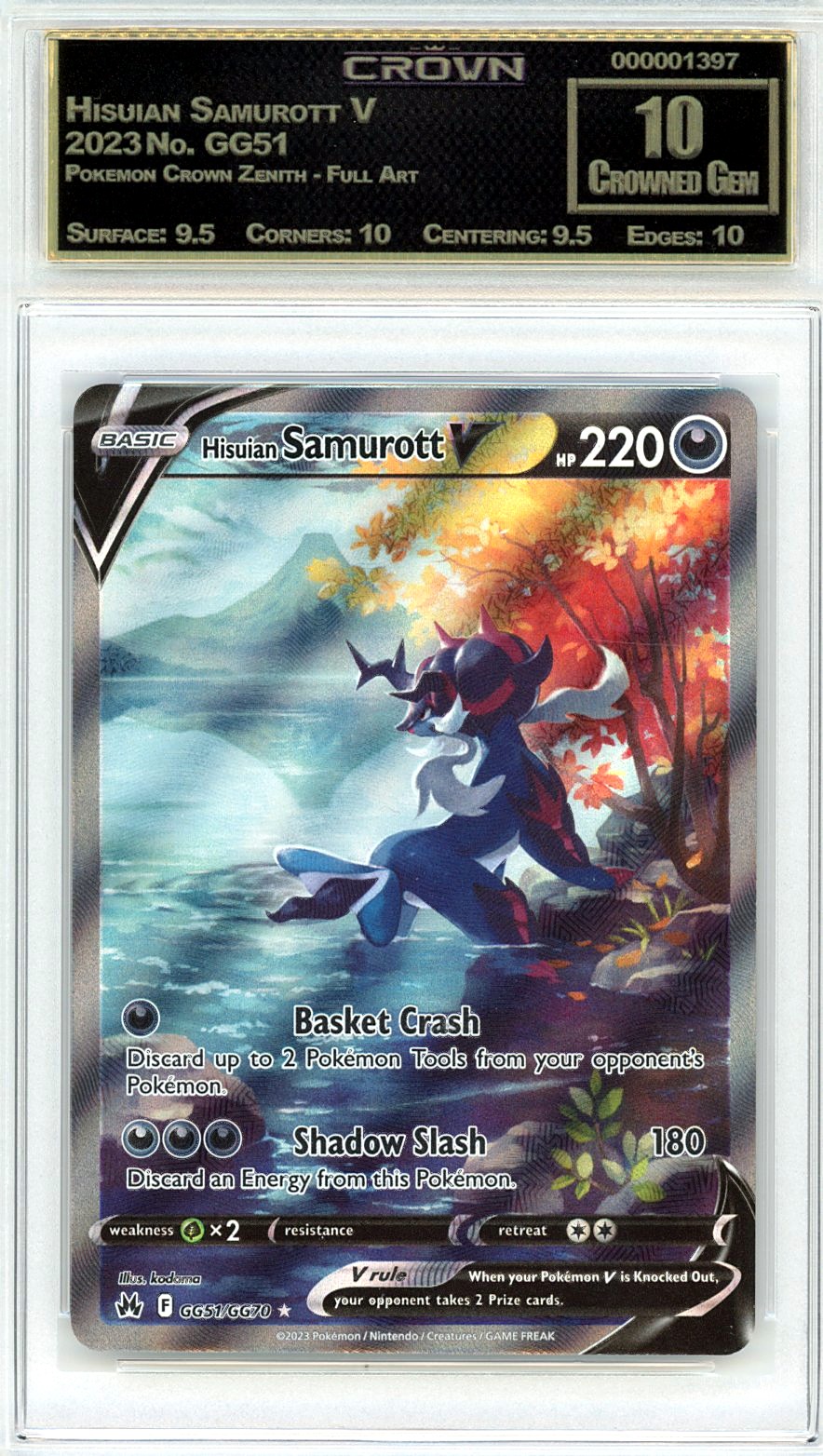 Hisuian Samurott V