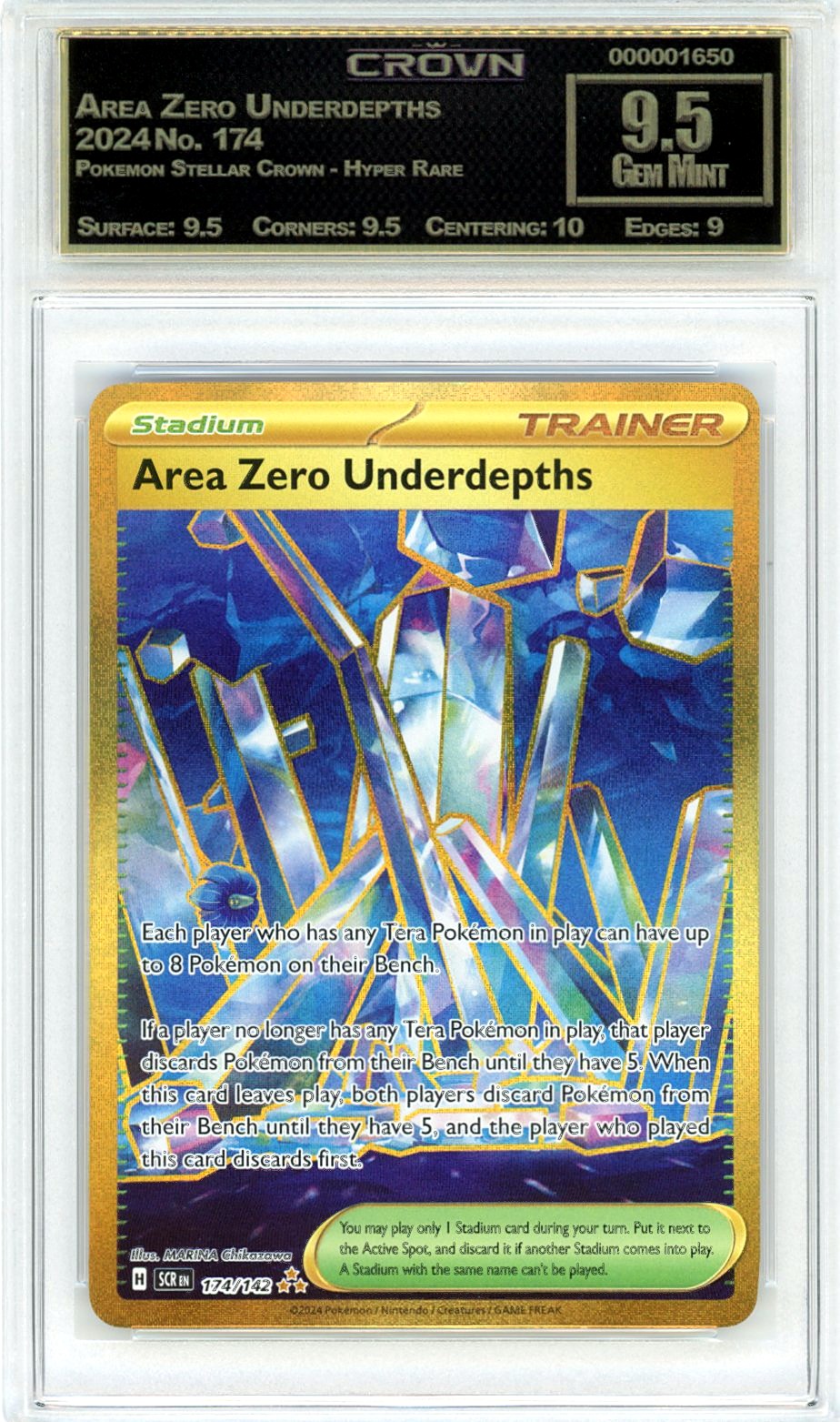 Area Zero Underdepths