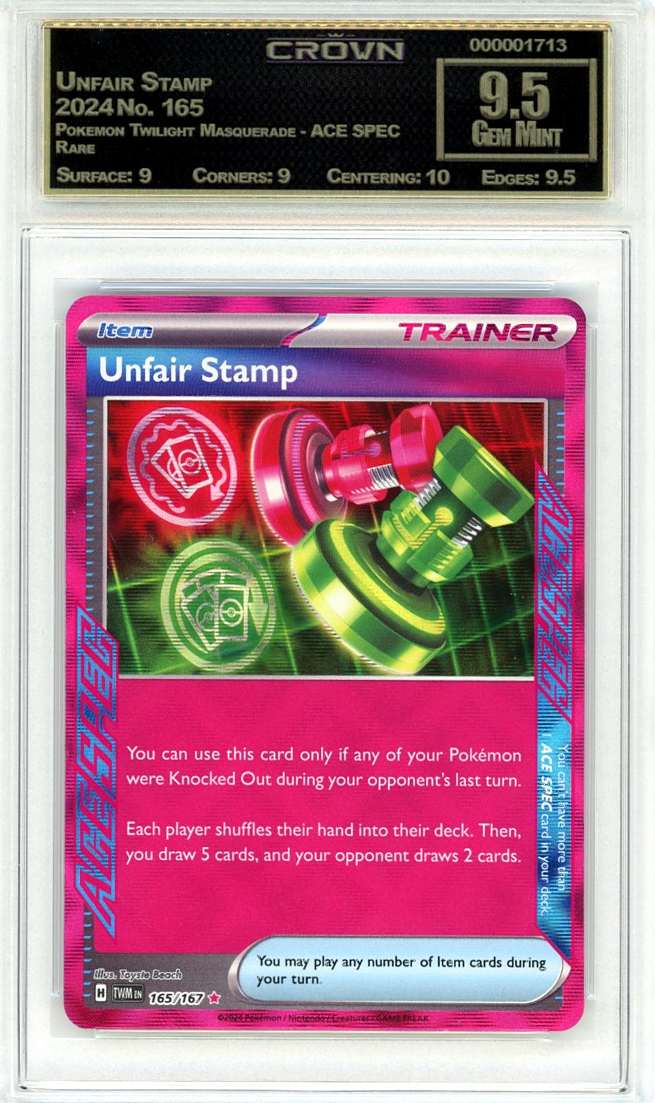 Unfair Stamp