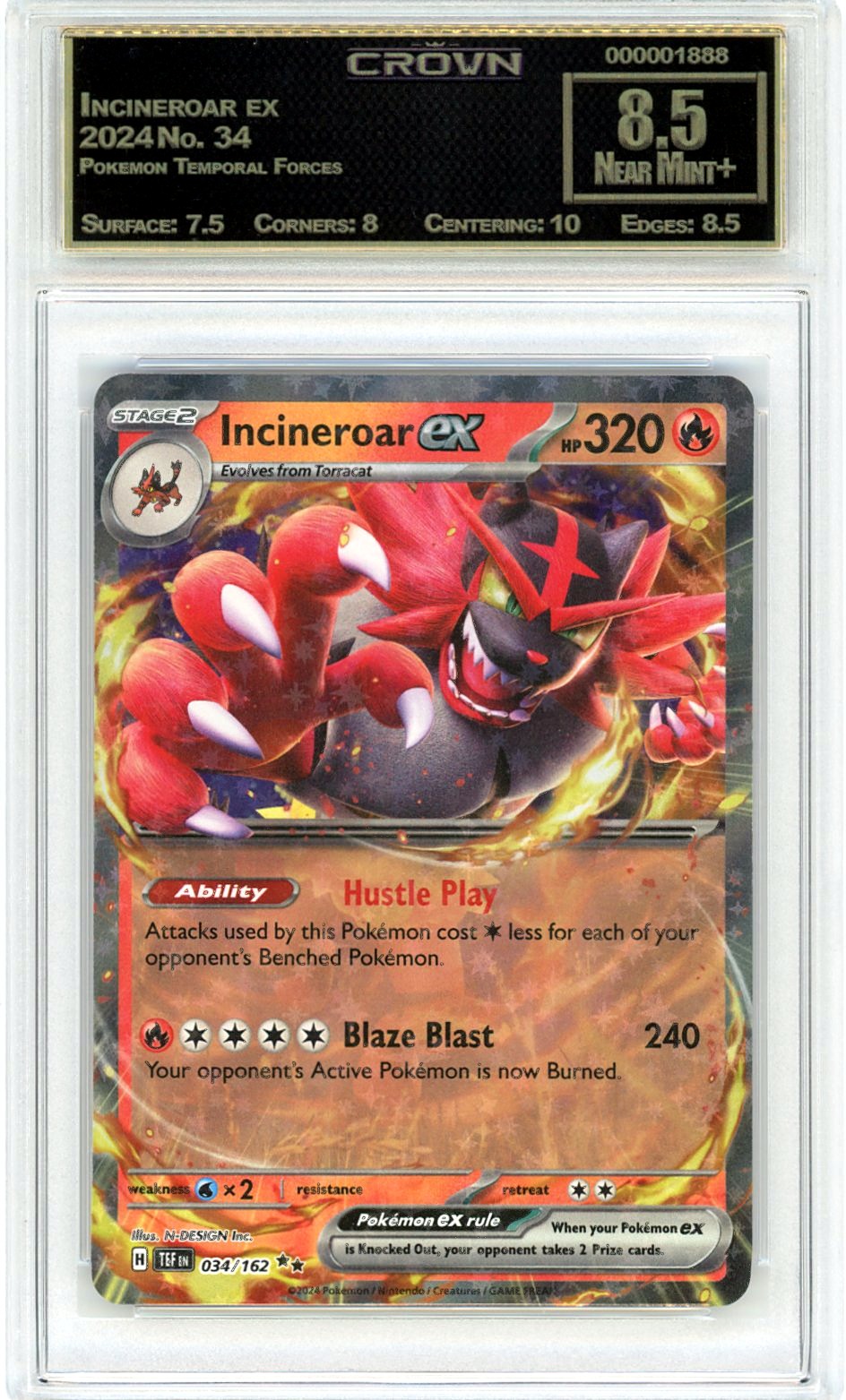 Incineroar ex