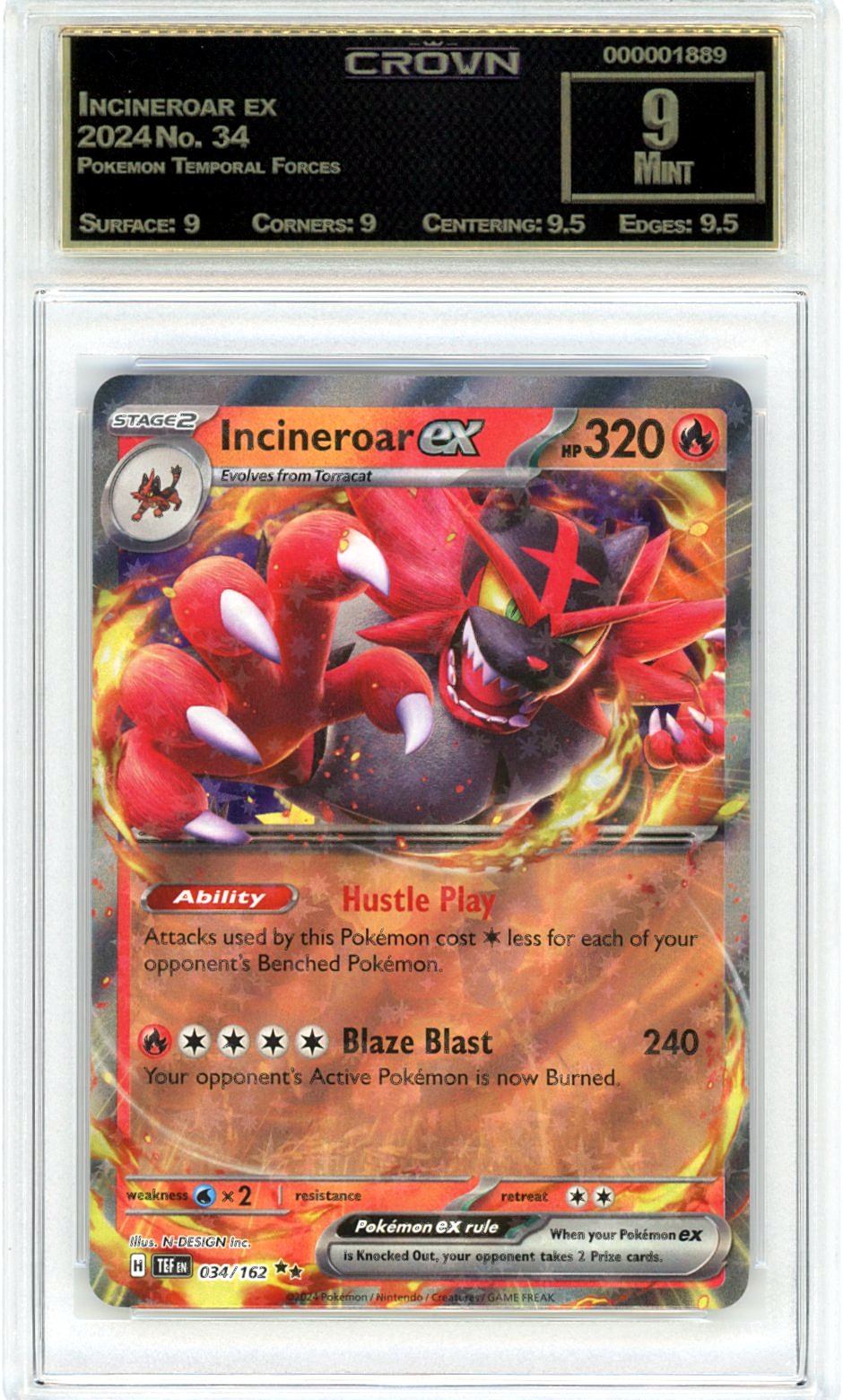 Incineroar ex