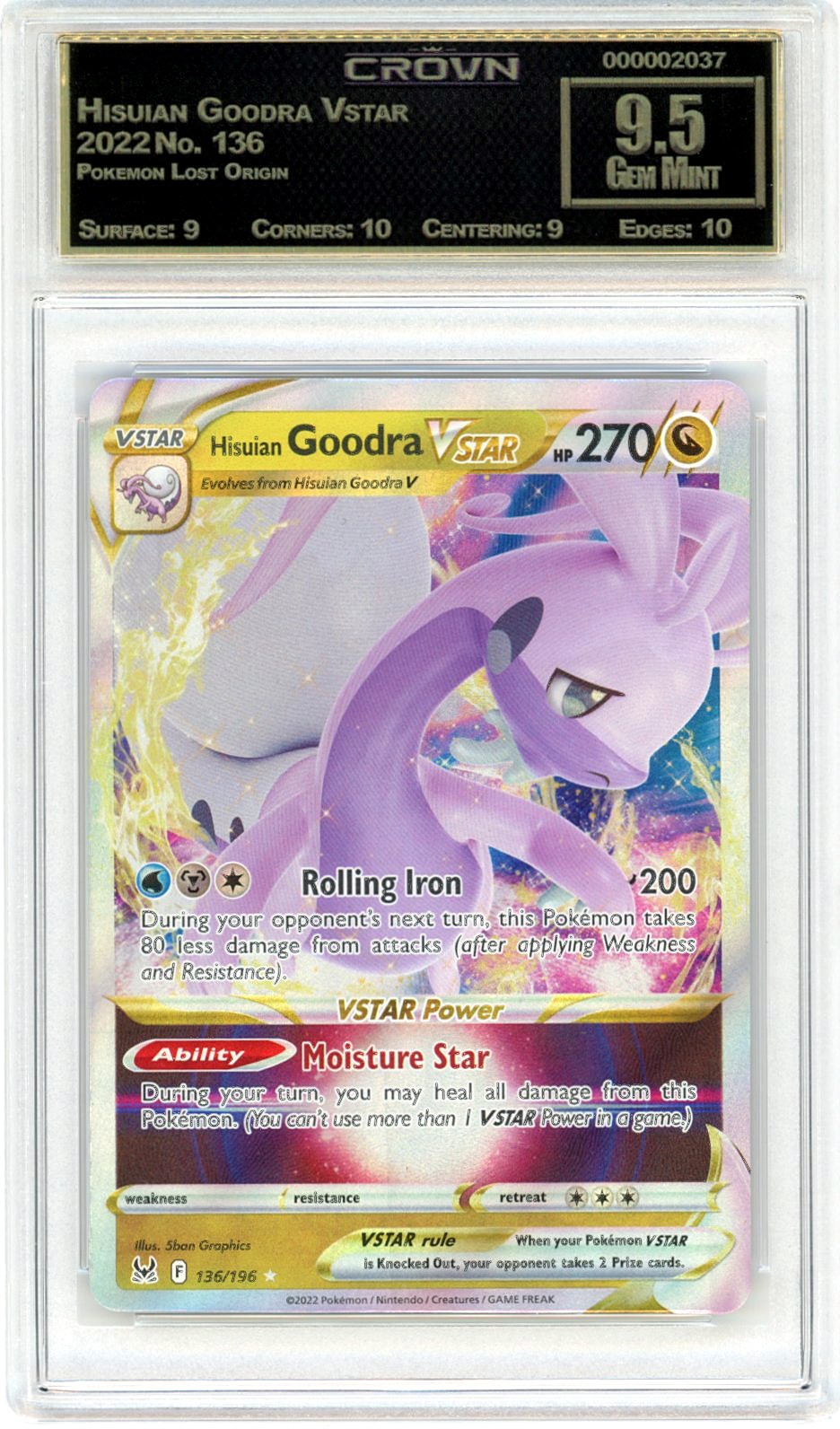Hisuian Goodra Vstar