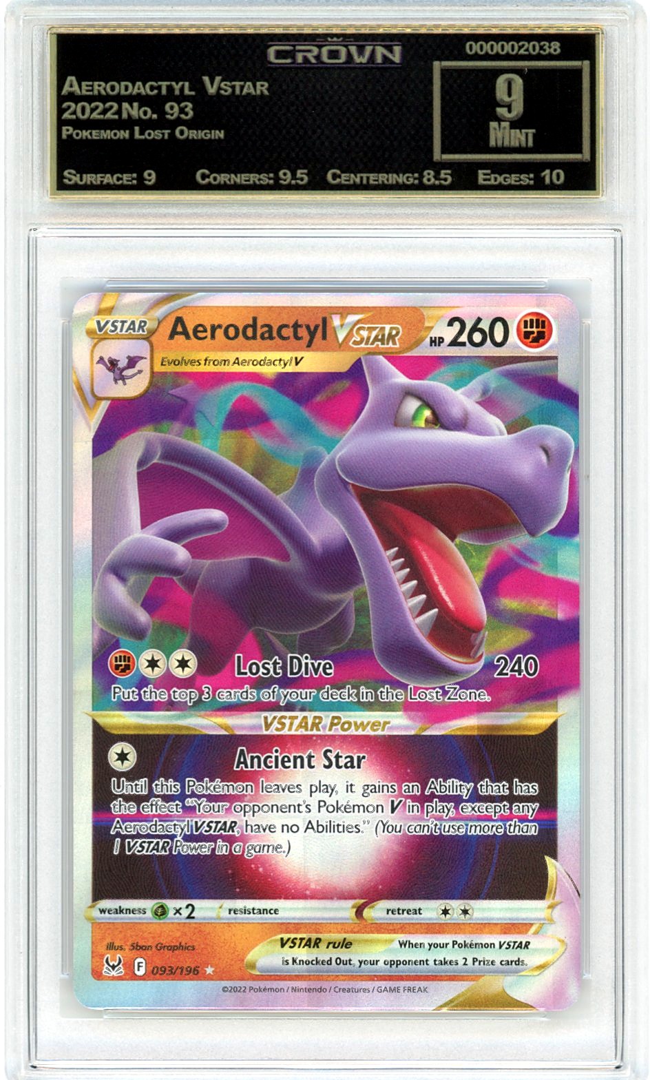 Aerodactyl Vstar