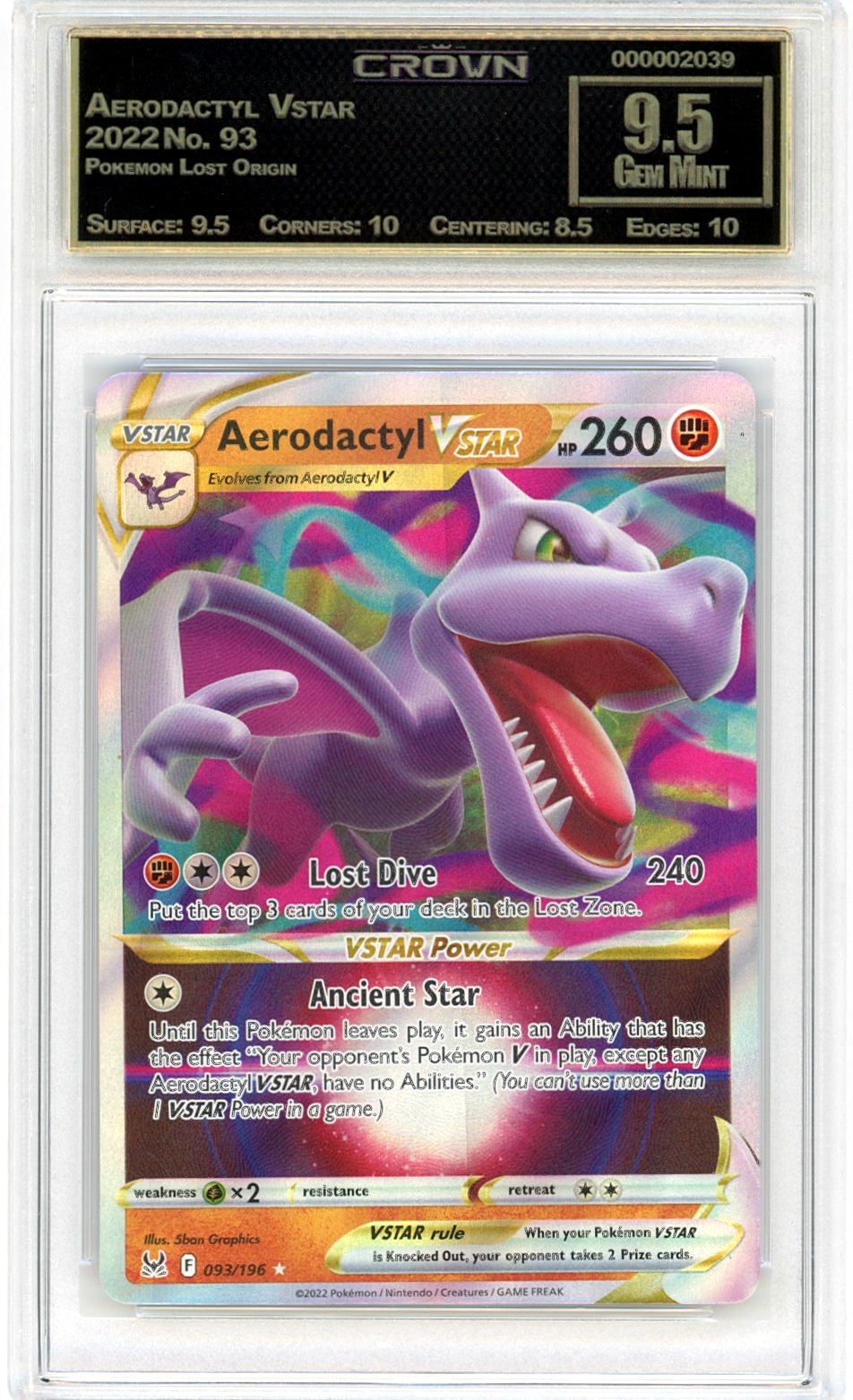 Aerodactyl Vstar