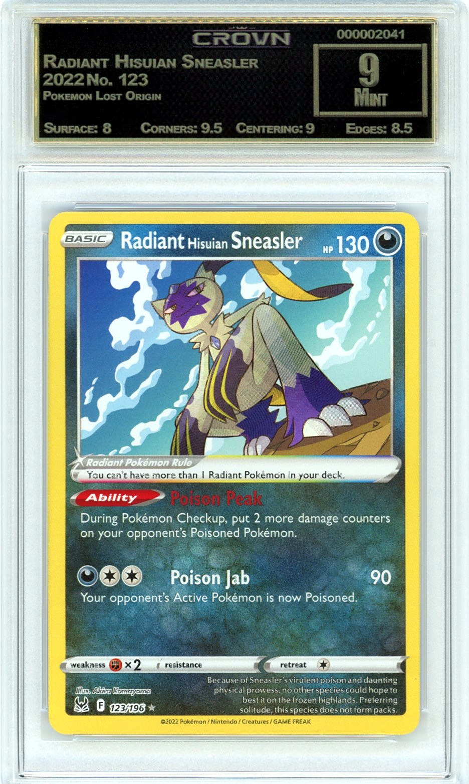 Radiant Hisuian Sneasler