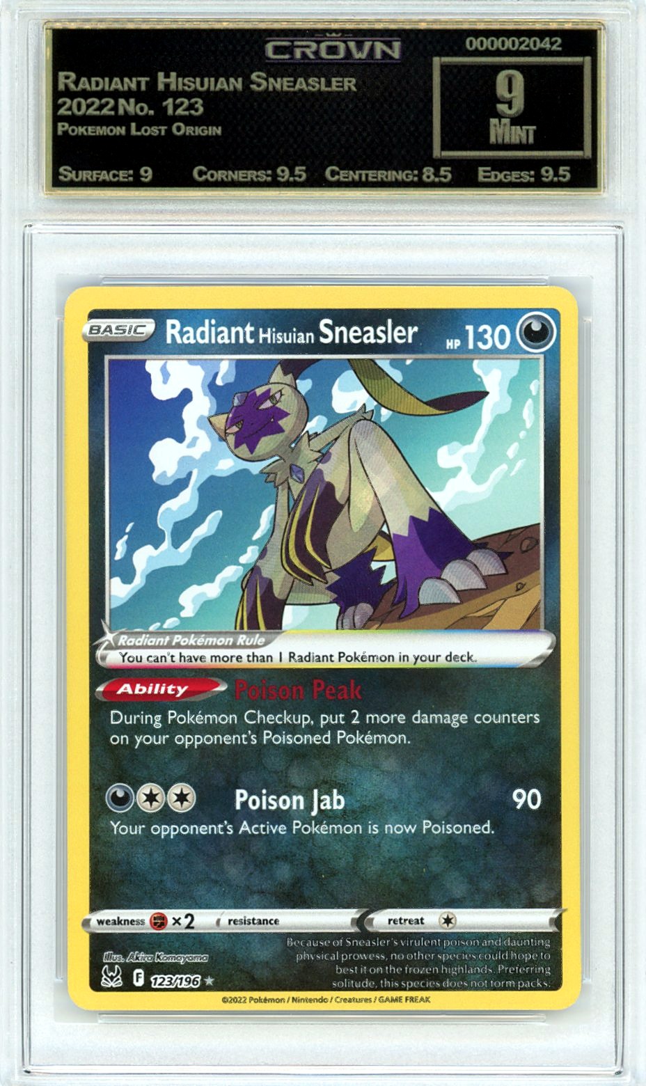 Radiant Hisuian Sneasler