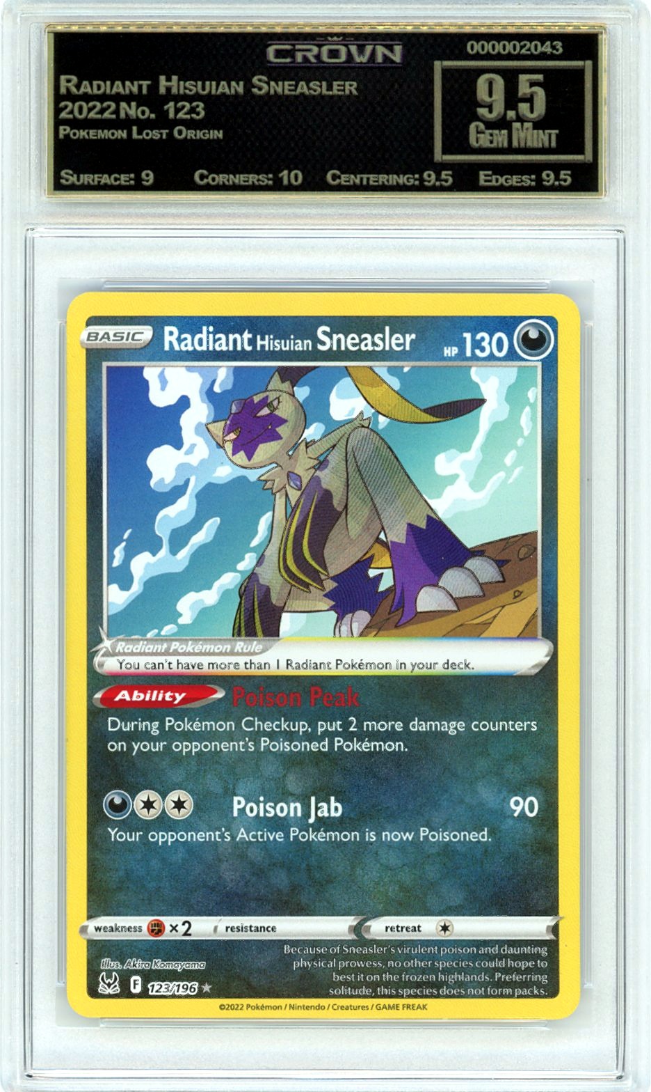 Radiant Hisuian Sneasler