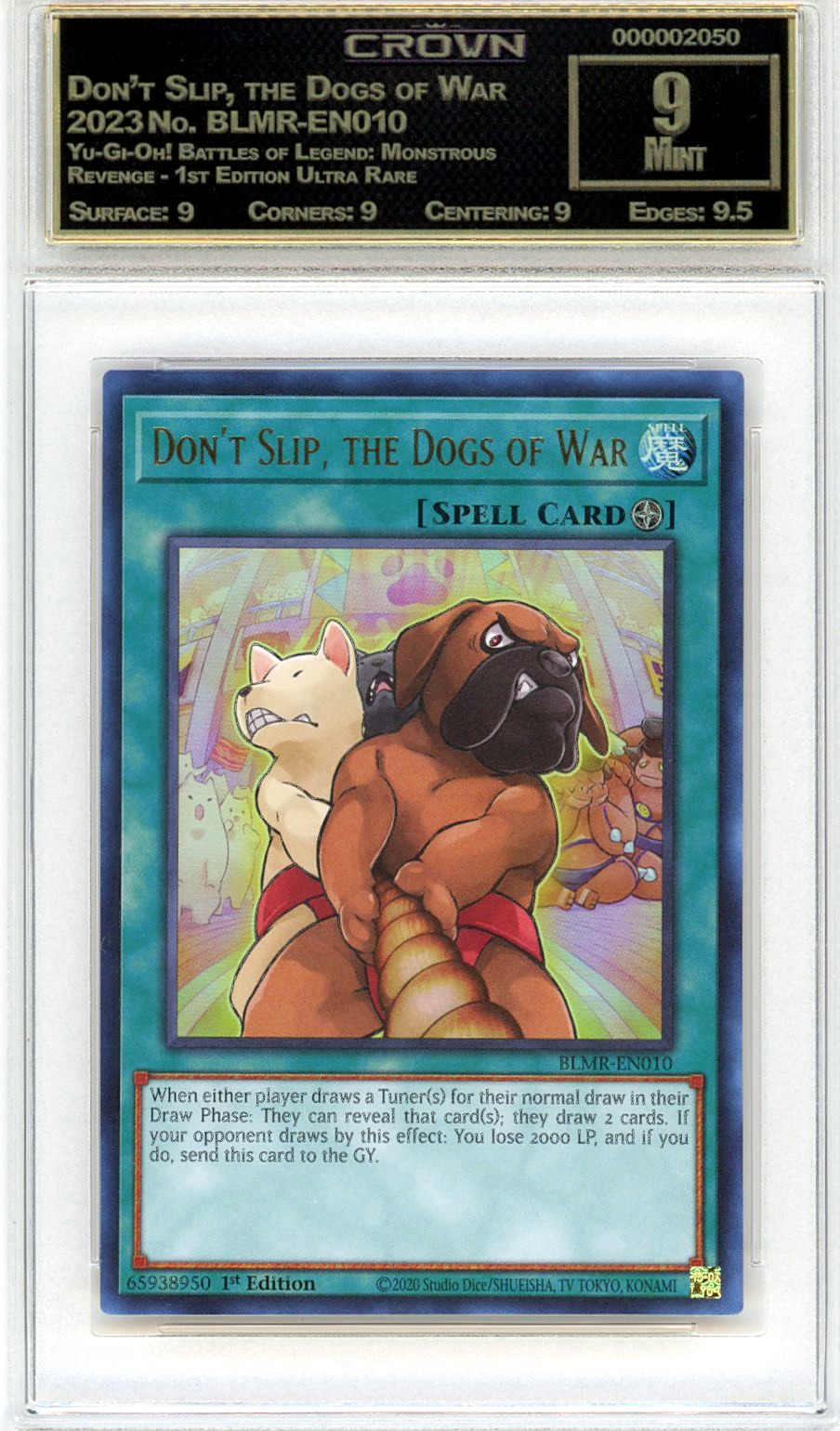 Don’t Slip, the Dogs of War