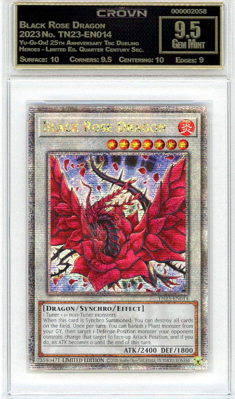 Black Rose Dragon