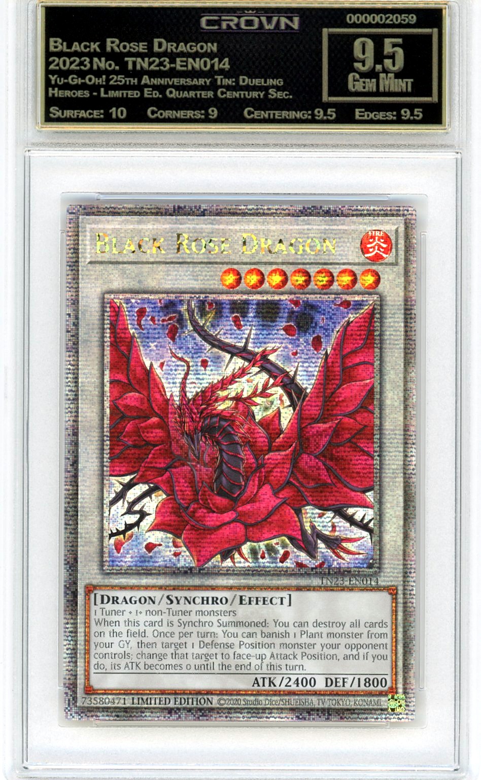 Black Rose Dragon
