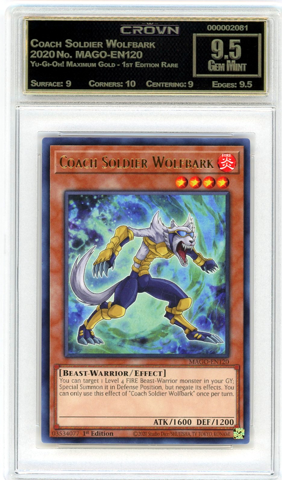 Coach Soldier Wolfbark