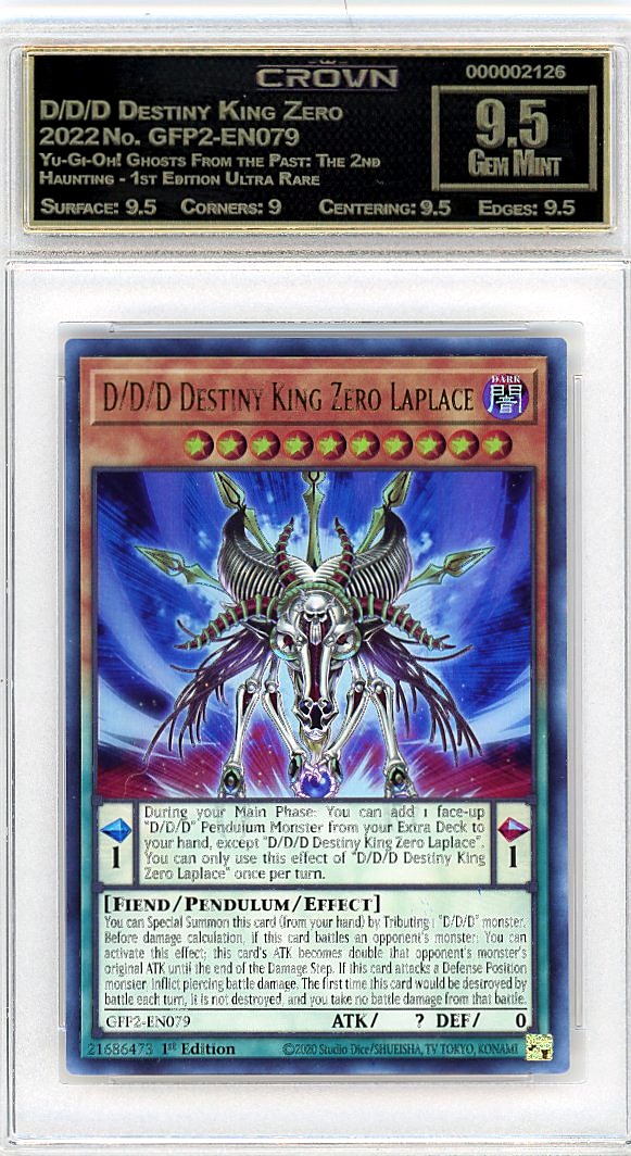 D/D/D Destiny King Zero Lapl…