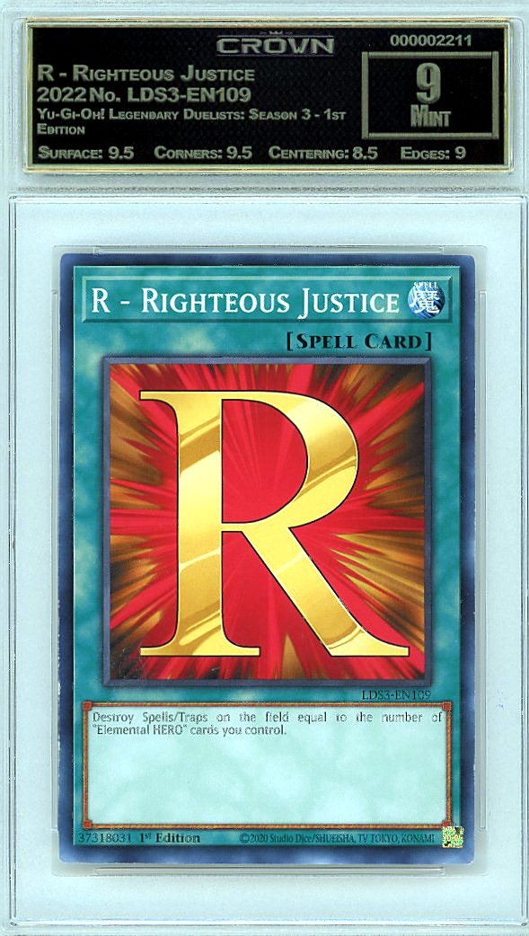 R - Righteous Justice