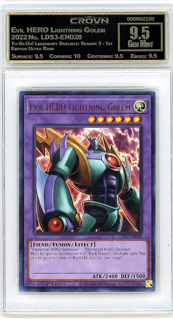 Evil HERO Lightning Golem