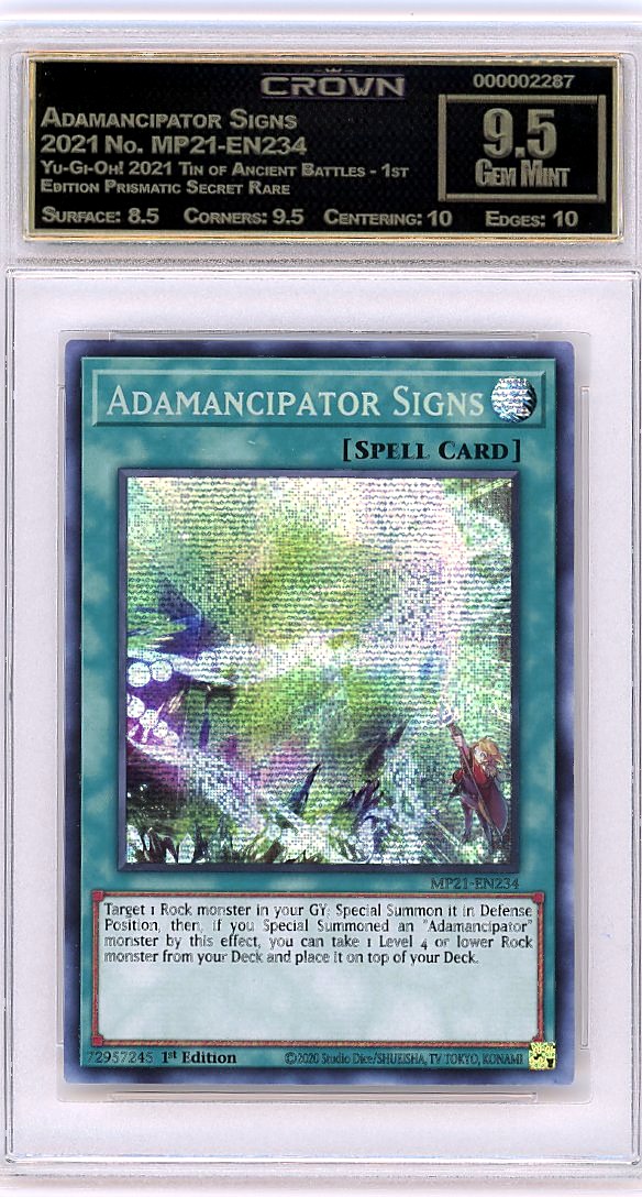 Adamancipator Signs