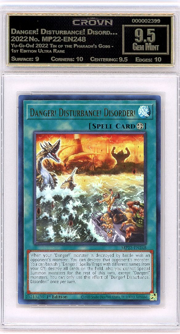 Danger! Disturbance! Disord…