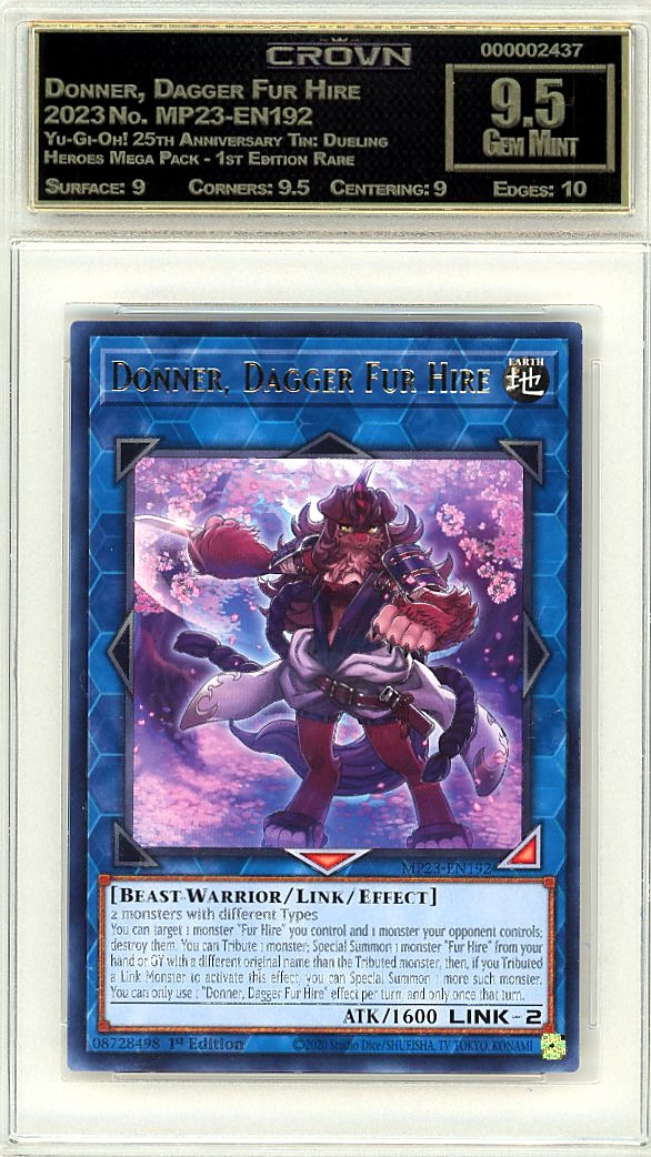 Donner, Dagger Fur Hire