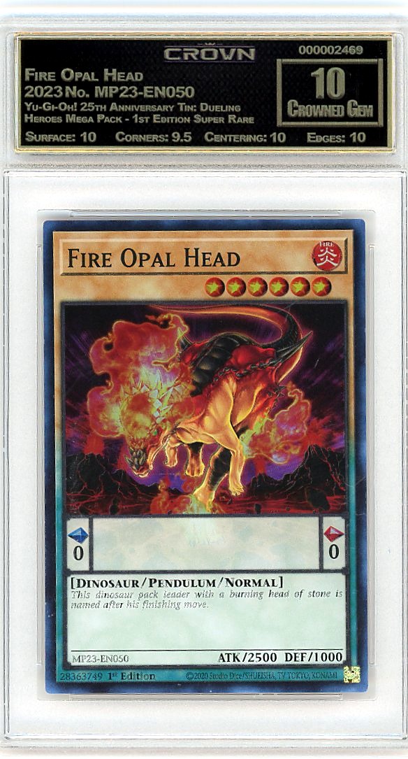 Fire Opal Head
