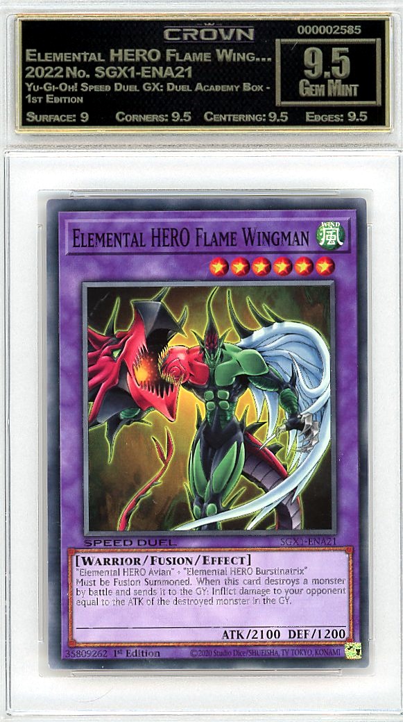 Elemental HERO Flame Wing…