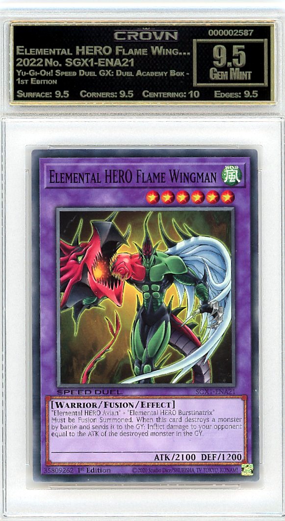 Elemental HERO Flame Wing…