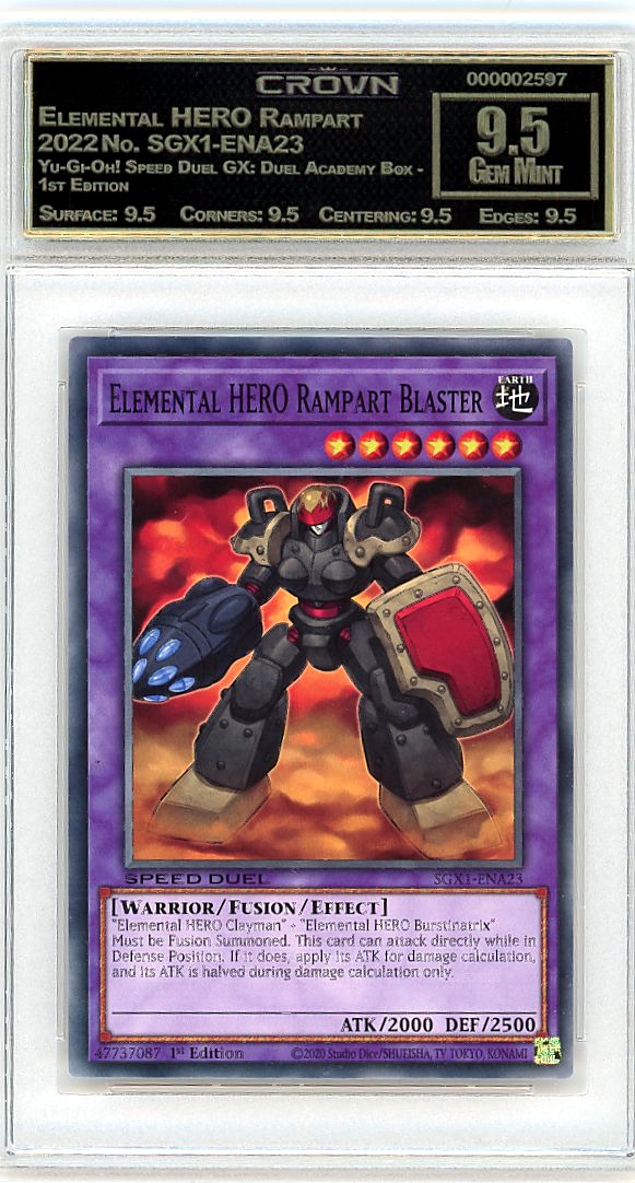Elemental HERO Rampart Bla…