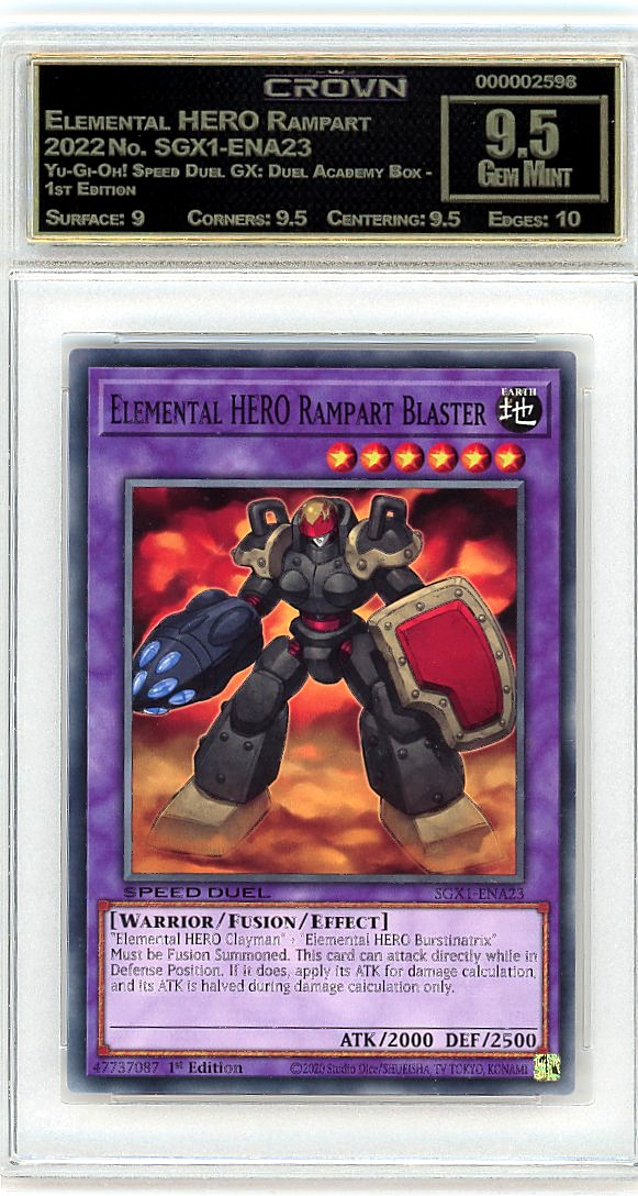 Elemental HERO Rampart Bla…