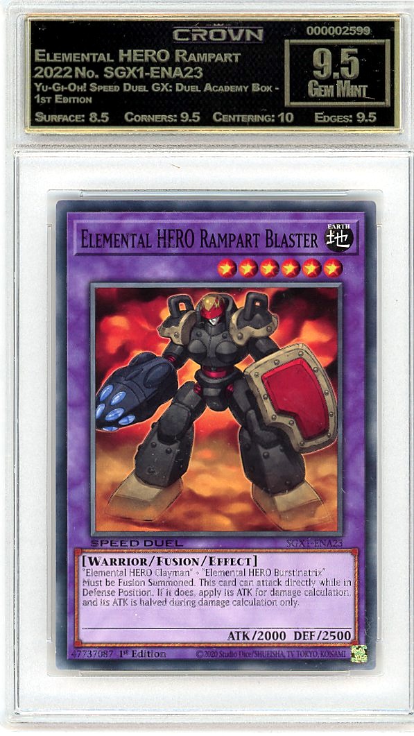 Elemental HERO Rampart Bla…