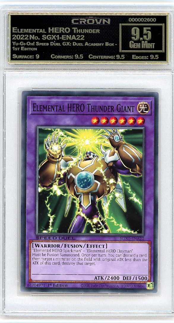 Elemental HERO Thunder Gia…