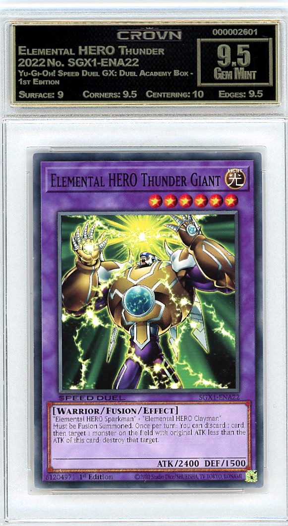 Elemental HERO Thunder Gia…