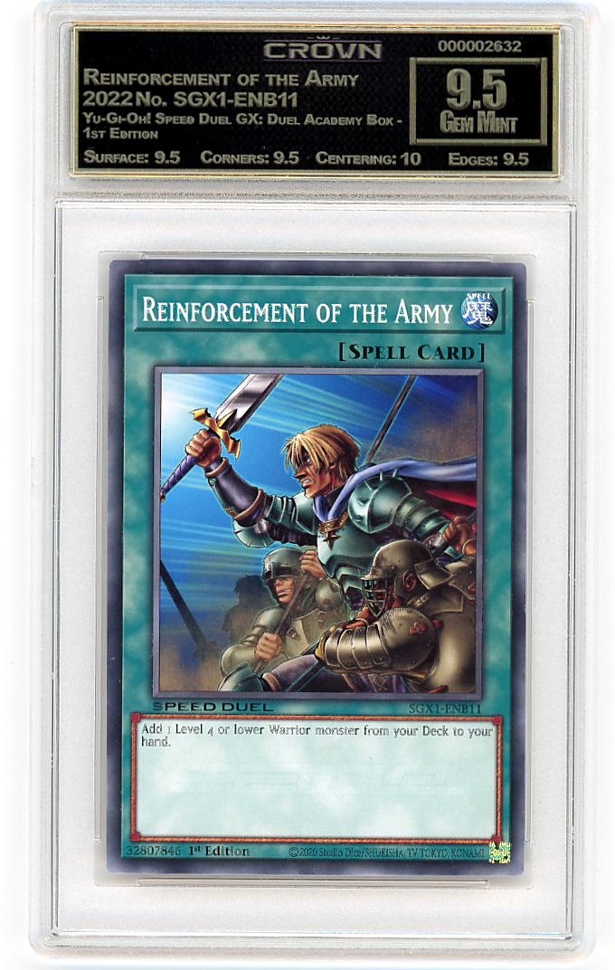 Reinforcement of the Army