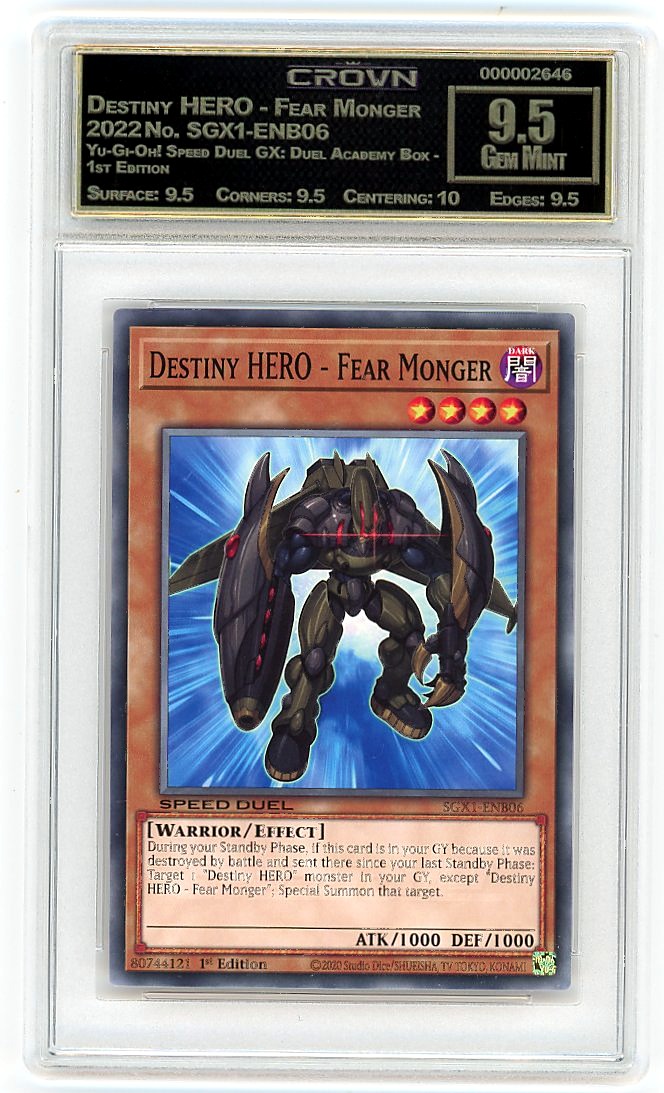 Destiny HERO - Fear Monger