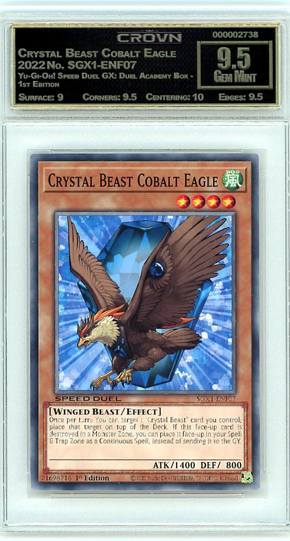 Crystal Beast Cobalt Eagle