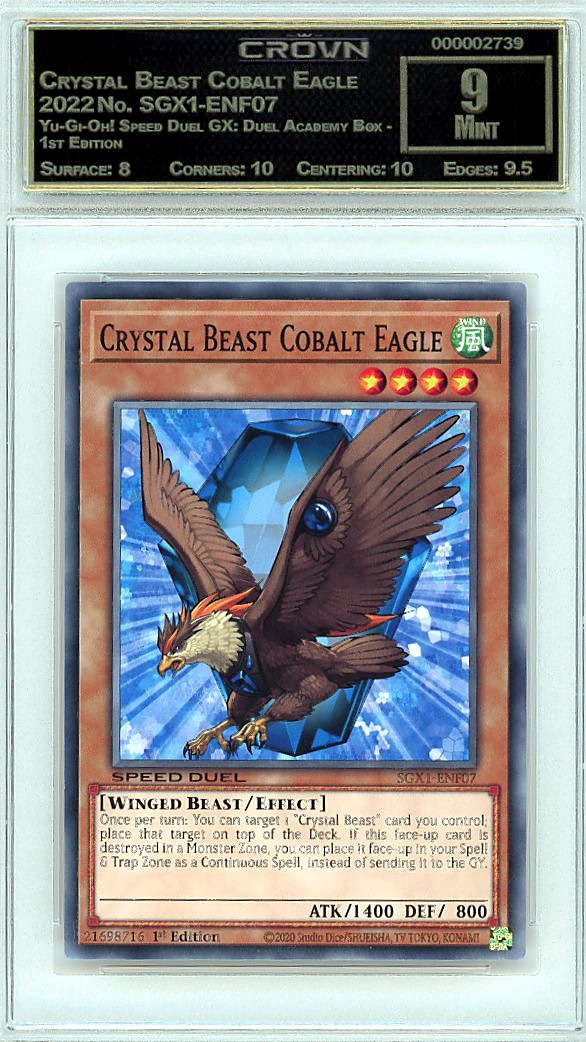 Crystal Beast Cobalt Eagle