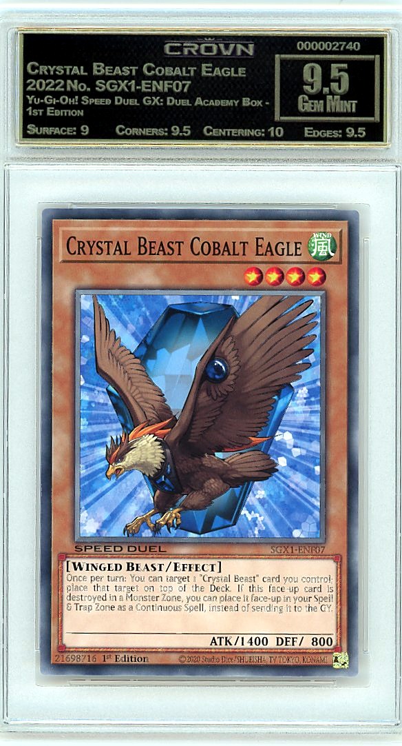 Crystal Beast Cobalt Eagle