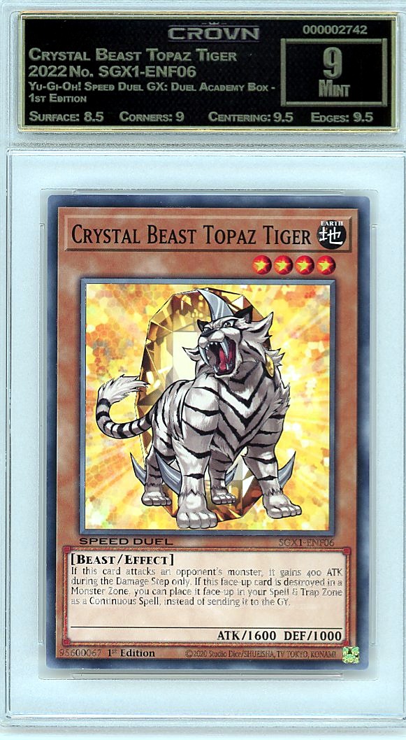 Crystal Beast Topaz Tiger