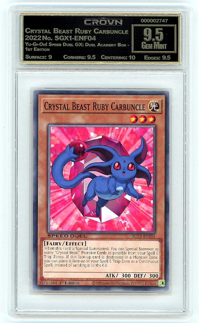 Crystal Beast Ruby Carbuncle