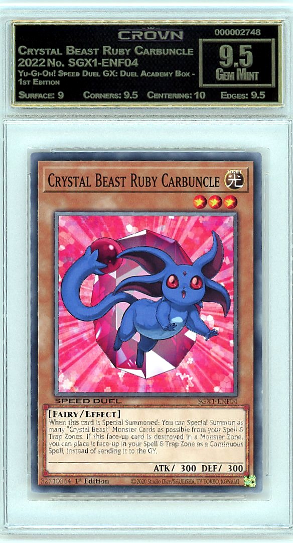 Crystal Beast Ruby Carbuncle
