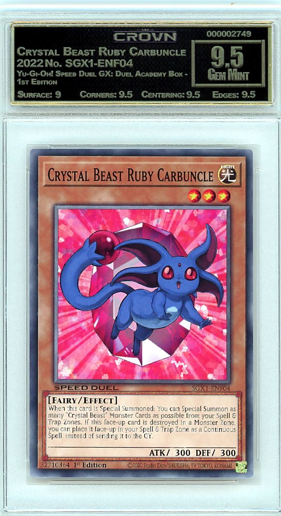 Crystal Beast Ruby Carbuncle