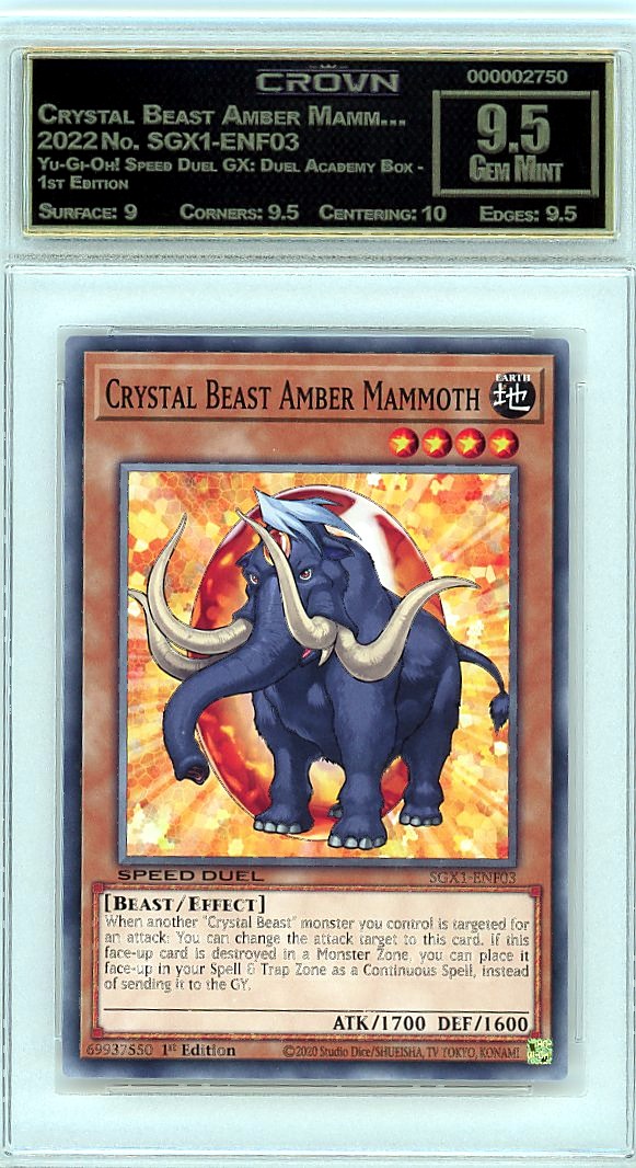 Crystal Beast Amber Mamm…