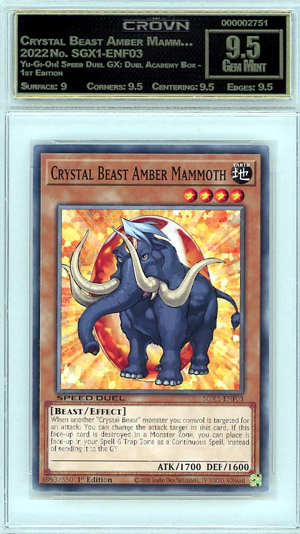 Crystal Beast Amber Mamm…