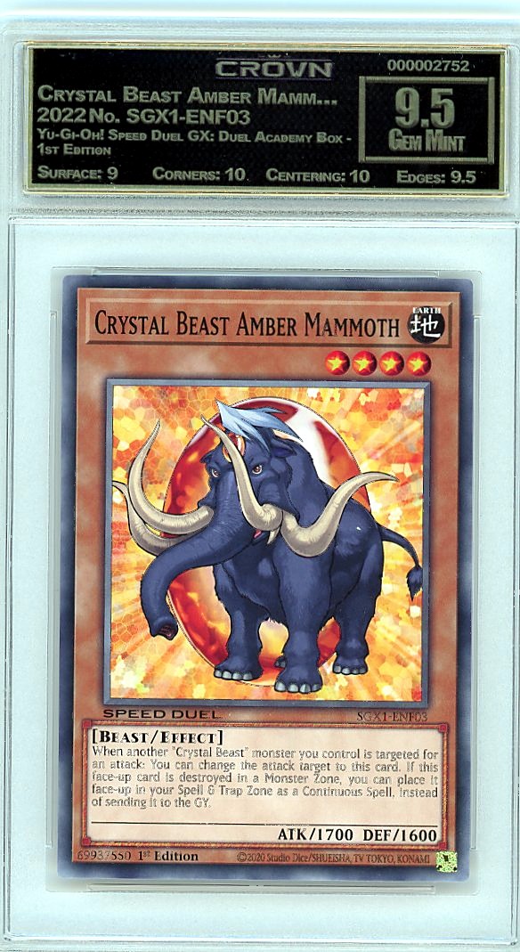Crystal Beast Amber Mamm…