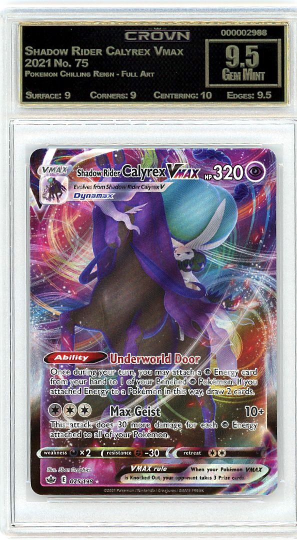 Shadow Rider Calyrex Vmax