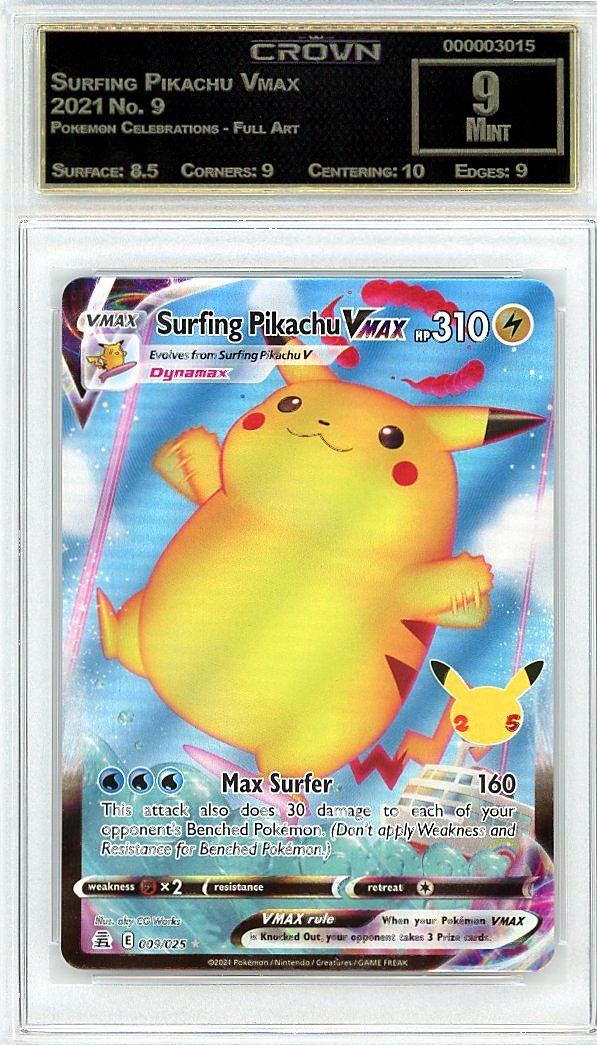 Surfing Pikachu Vmax