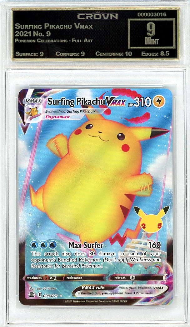 Surfing Pikachu Vmax