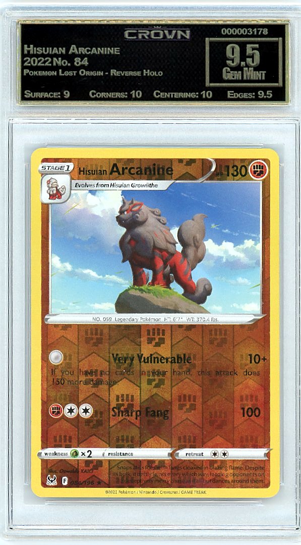 Hisuian Arcanine