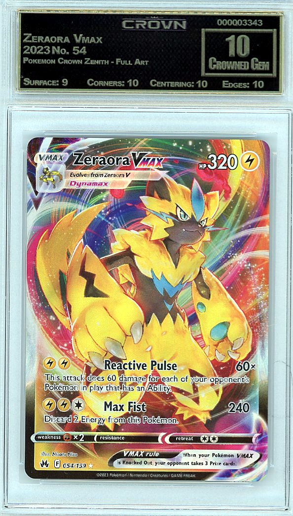 Zeraora Vmax