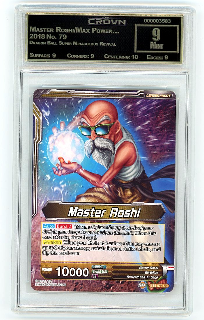 Master Roshi/Max Power…